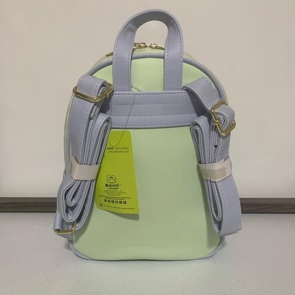 Her Universe Keroppi Wagara Kimono Mini Backpack & Mini Wallet-New - Picture 4 of 13